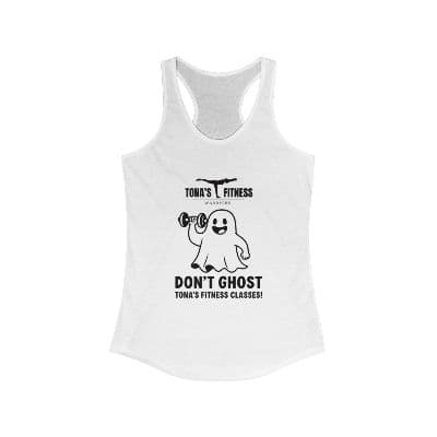 Fitness Ghost Racerback Tank